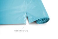 LDPE-Regenerat M&uuml;lls&auml;cke, blau, 120 l, 700 x 1100 mm