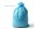 LDPE-Regenerat M&uuml;lls&auml;cke, blau, 120 l, 700 x 1100 mm