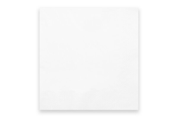 Servietten, 40 x 40 cm, wei&szlig;, Zellstoff, 3-lagig, 1/4-Falz, 4 x 250 St&uuml;ck