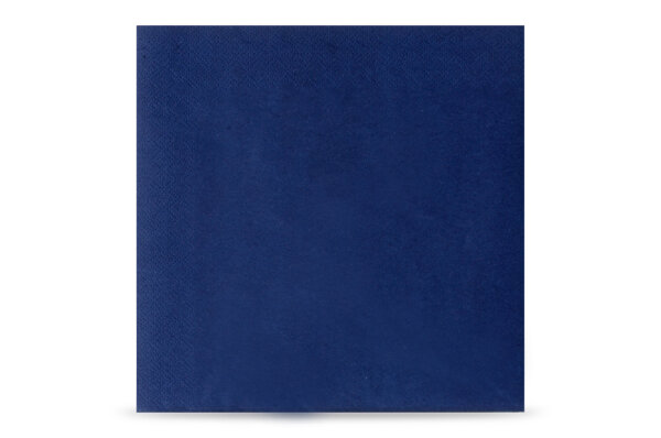 Servietten, 40 x 40 cm, dunkelblau, 3-lagig, 1/4-Falz, 4 x 250 St&uuml;ck