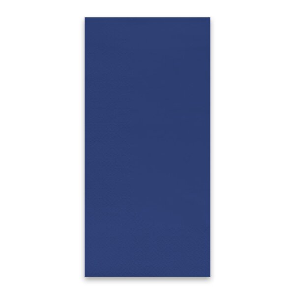 Servietten, 40 x 40 cm, dunkelblau, 3-lagig, 1/8-Buchfalz, 8 x 200 St&uuml;ck