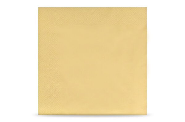 Servietten, 40 x 40 cm, creme, 3-lagig, 1/4-Falz, 4 x 250 St&uuml;ck