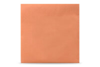 Servietten, 40 x 40 cm, apricot, 3-lagig, 1/4-Falz, 4 x...