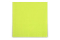 Servietten, 40 x 40 cm, kiwi, 3-lagig, 1/4-Falz, 4 x 250...