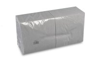 Servietten, 40 x 40 cm, grau, 3-lagig, 1/4-Falz, 4 x 250...