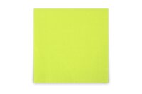 Servietten, 33 x 33 cm, kiwi, 3-lagig, 1/4-Falz, 4 x 250...