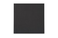 Servietten, 33 x 33 cm, schwarz, 3-lagig, 1/4-Falz, 4 x...