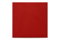 Servietten, 33 x 33 cm, rot, 3-lagig, 1/4-Falz, 4 x 250...