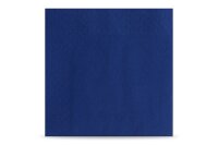 Servietten, 33 x 33 cm, dunkelblau, 3-lagig, 1/4-Falz, 4...