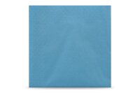 Servietten, 33 x 33 cm, hellblau, 3-lagig, 1/4-Falz, 4 x...