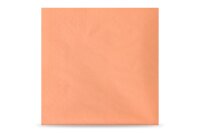 Servietten, 33 x 33 cm, apricot, 3-lagig, 1/4-Falz, 4 x...