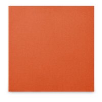 Airlaid-Servietten, 40 x 40 cm, orange, 1/4-Falz, 16 x 50...
