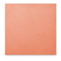 Airlaid-Servietten, 40 x 40 cm, pfirsich, 1/4-Falz, 16 x...