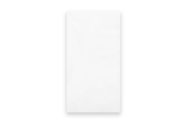 Servietten, 40 x 40 cm, wei&szlig;, Zellstoff, 2-lagig, 1/8-Kopffalz, 4 x 250 St&uuml;ck