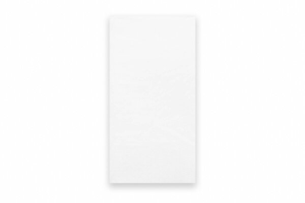 Servietten, 40 x 40 cm, wei&szlig;, Zellstoff, 3-lagig, 1/8-Kopffalz, 4 x 250 St&uuml;ck