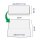 Papierhandtuch, C-Falz, 2-lagig, hochwei&szlig;, Zellstoff, 23 x 31 cm, 2880 Blatt