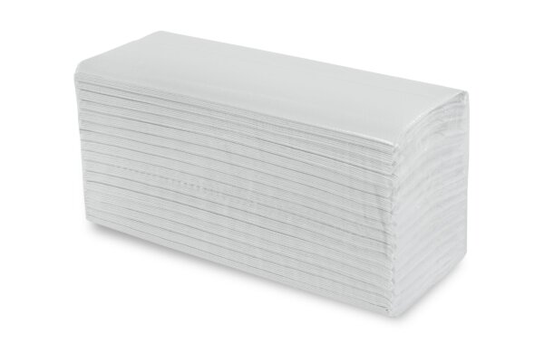 Papierhandtuch, C-Falz, 2-lagig, recycling wei&szlig;, 23 x 31 cm, 2880 Blatt