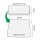 Papierhandtuch, C-Falz, 2-lagig, recycling wei&szlig;, 23 x 31 cm, 2880 Blatt
