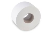 Jumbo-Toilettenpapier, 2-lagig, wei&szlig;, Zellstoff , &Oslash; 19 cm, 12 Rollen