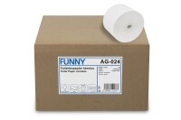 Toilettenpapier kernlos, 2-lagig, wei&szlig;, Zellstoff,...