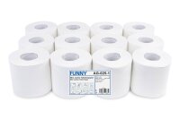 Jumbo-Toilettenpapier, 2-lagig, wei&szlig;, Zellstoff,...
