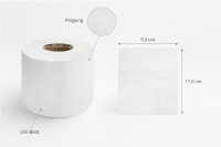 Haushalts-Toilettenpapier, 2-lagig, wei&szlig;,...