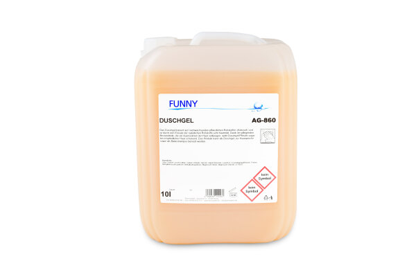 Duschgel, pfirsich, 10 l