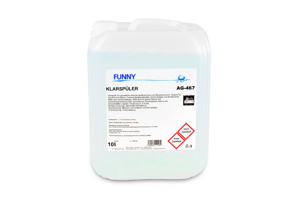 Gl&auml;ser/Geschirr Klarsp&uuml;ler, 10 l
