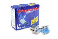 Sp&uuml;lmaschinentabs, 2 Phasen, Reiniger & Klarsp&uuml;ler, 18 g, 60 St&uuml;ck