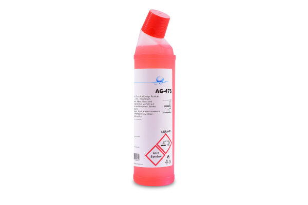 WC-Reiniger, fl&uuml;ssig, Schr&auml;ghalsflasche, 12 x 750 ml