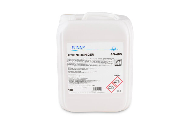 Hygienereiniger, schnellwirkend, hygienisch, 10 l
