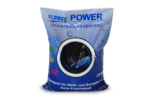 Universalwaschmittel POWER, 30/60/90 Grad, 20 kg