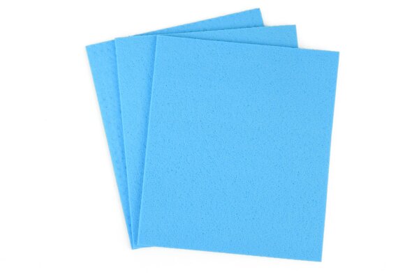 Schwamm-Sp&uuml;ltuch, blau, 10-er Pack, 18 x 20 cm