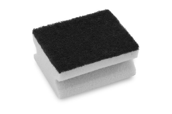 Griffschwamm, grau-schwarz, 9 x 7 x 4 cm, f&uuml;r grobe Verschmutzungen, 10 St&uuml;ck