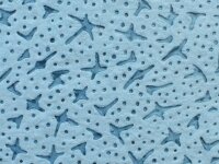 Putztuchrolle Profi 32 cm, blau, 500 Blatt, 1 Rolle