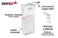 Armhebel-Dosierspender, Spenderflasche & Verschlu&szlig;platte, 1000 ml