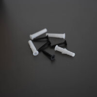 Jumbo Toilettenpapierspender, f&uuml;r 2 Rollen, schwarz matt, f&uuml;r Rollen bis &Oslash; 23 cm